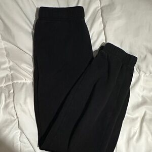 Divided Black Sweatpants